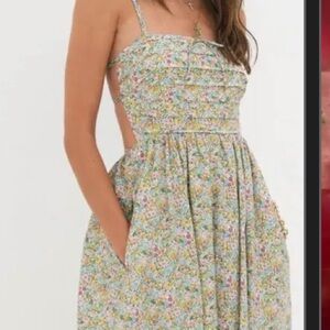 For Love And Lemons Multicolor Backless Dress